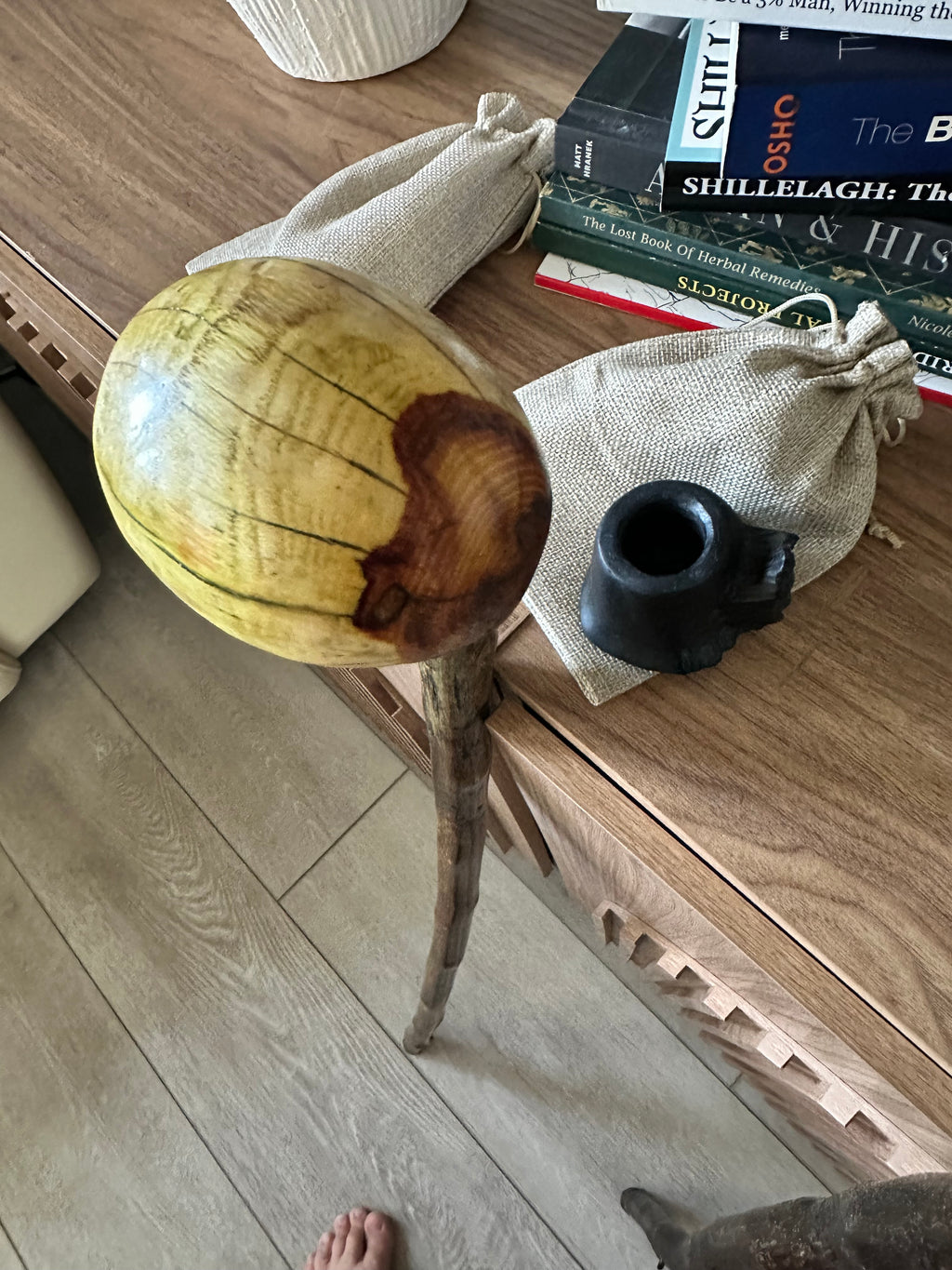 AH Shillelagh "Thunderbird" Walking Stick - Osage Orange - 40"